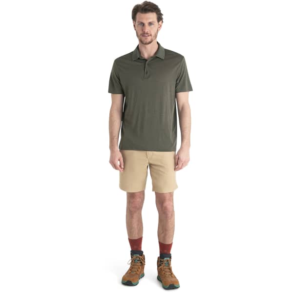 Polo randonnée ICEBREAKER M MERINO 150 TECH LITE III SS POLO LODEN