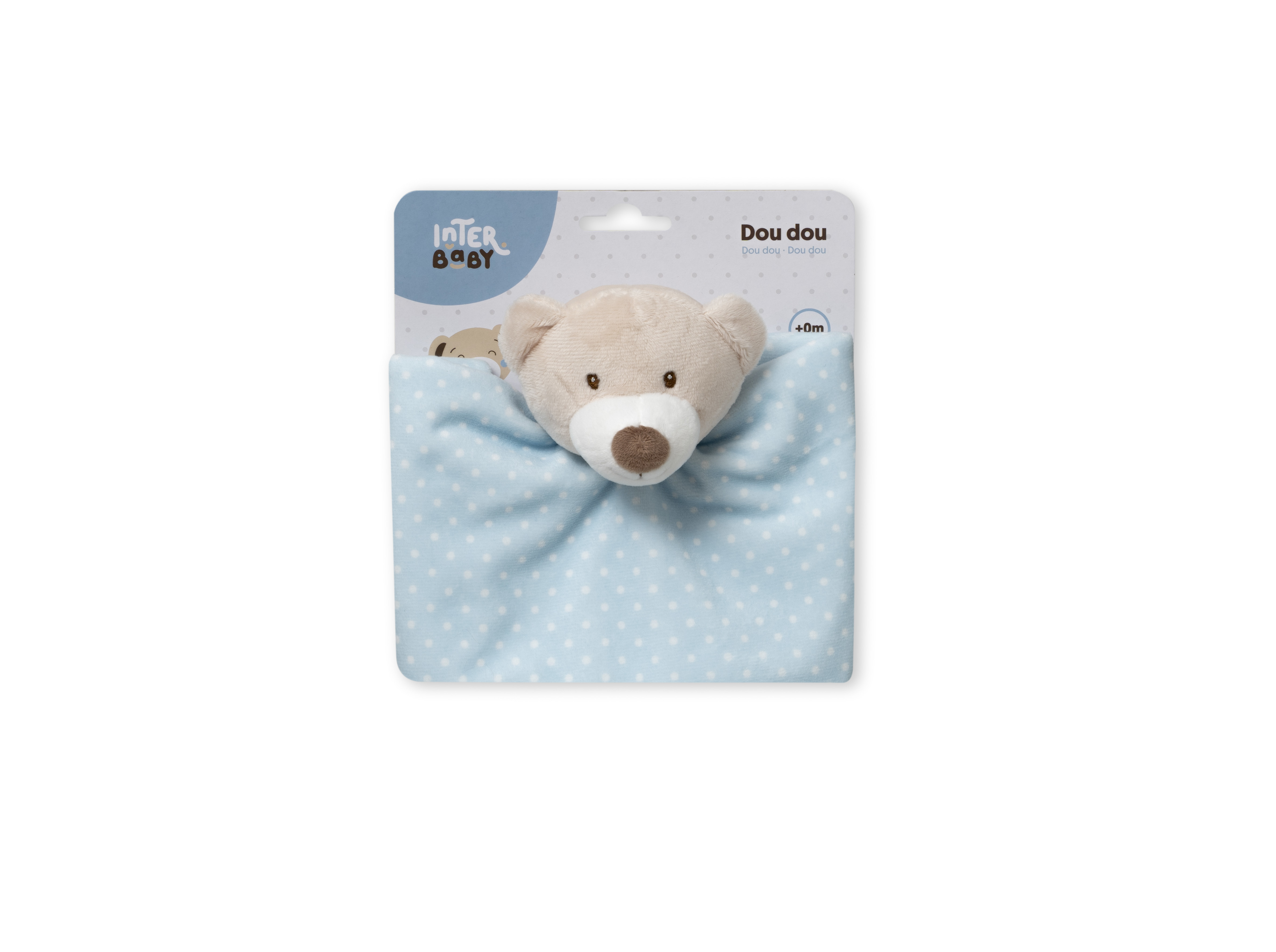 MANTINHA DOUDOU INTERBABY AZUL