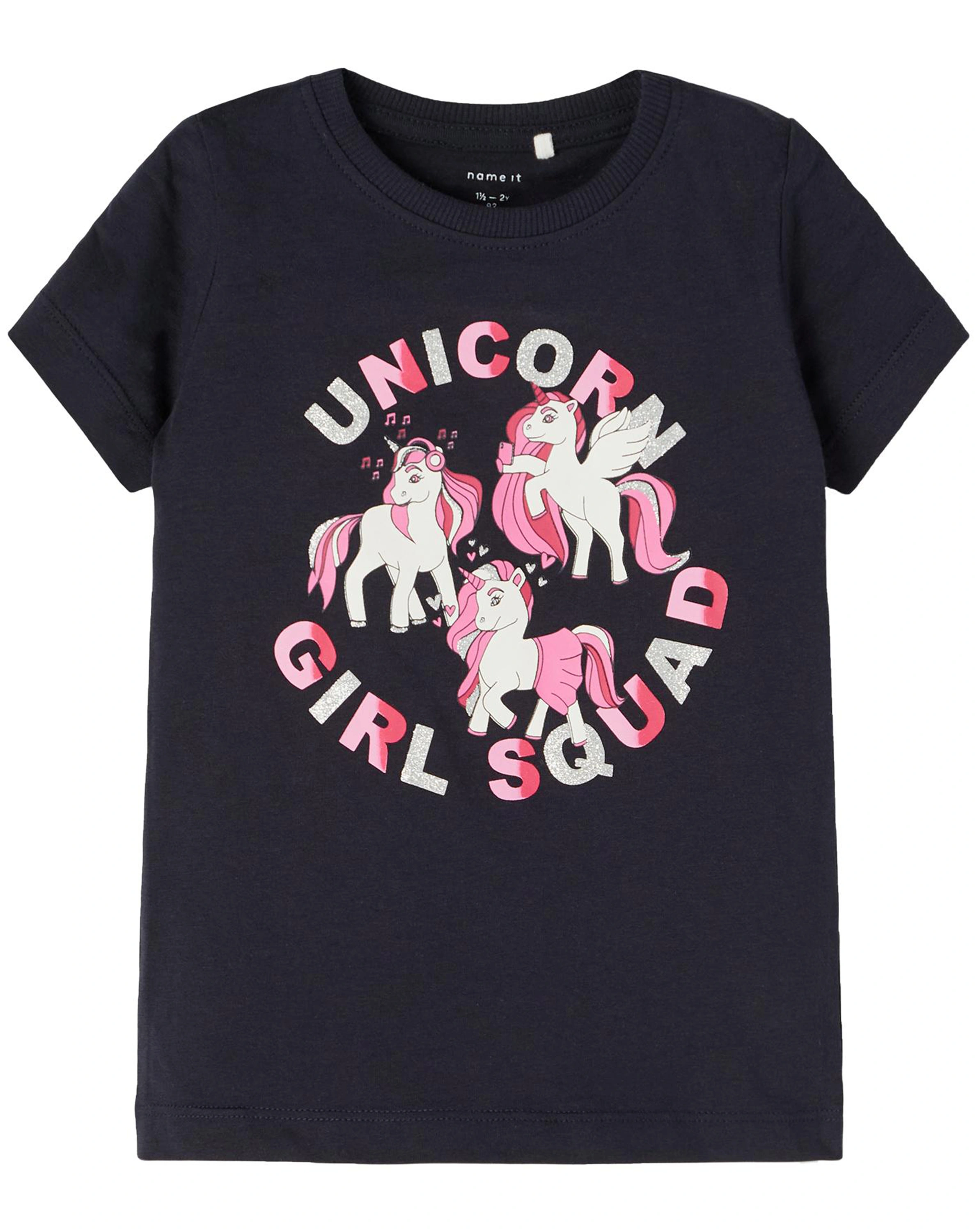T-Shirt NMFBRIGATTA - UNICORN in dark navy