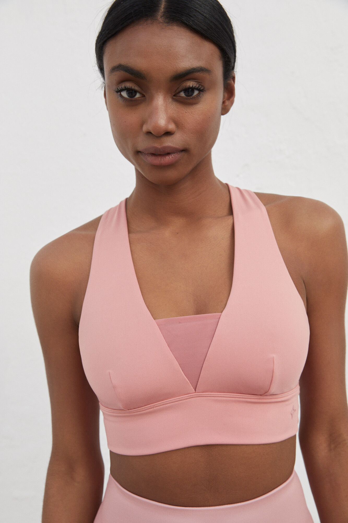 Sutiã esportivo rosa 4D Stretch - rosa