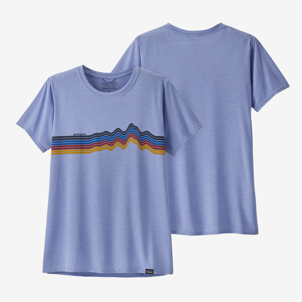Capilene Damen-Shirt mit coolem Tagesmotiv