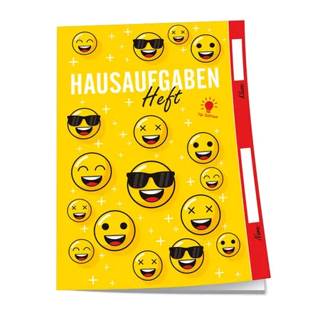 Trötsch Hausaufgabenheft für Schlaue HAPPY, A5