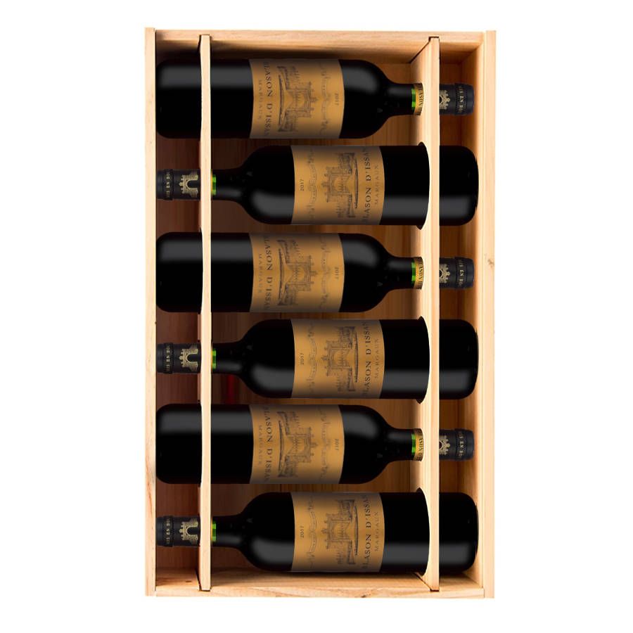 Blason d’Issan 2019 - 6 bouteilles & Caisse bois