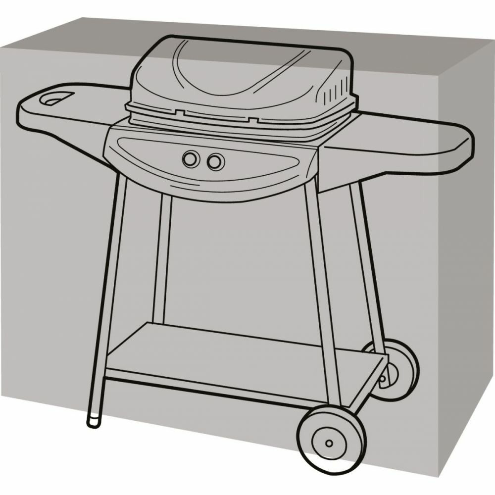 Housse de protection barbecue rectangulaire 124 cm de long