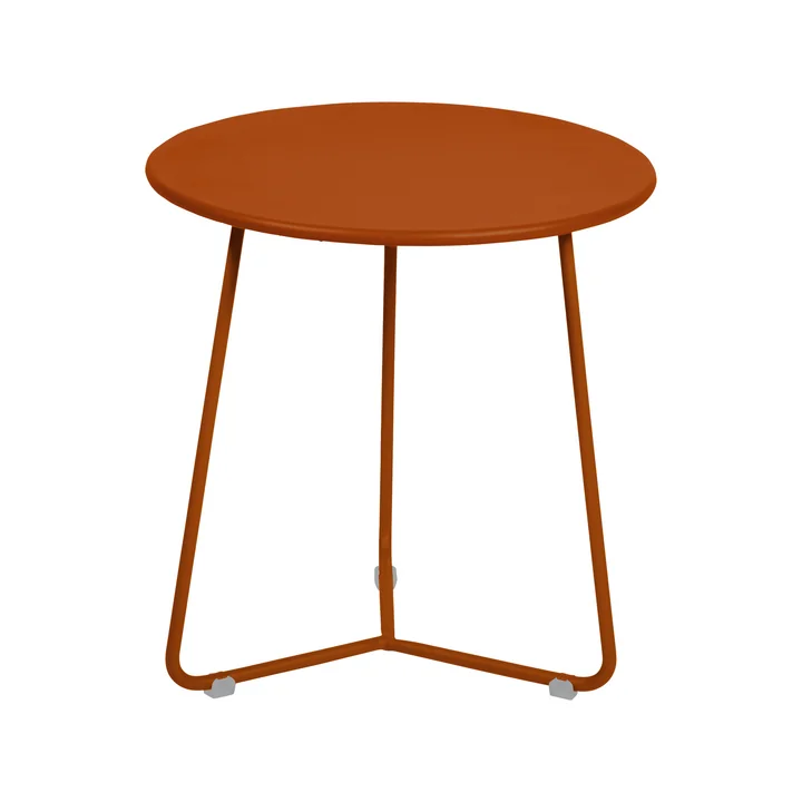 Fermob - Cocotte Beistelltisch / Hocker, Ø 34 cm x H 36 cm, candied orange