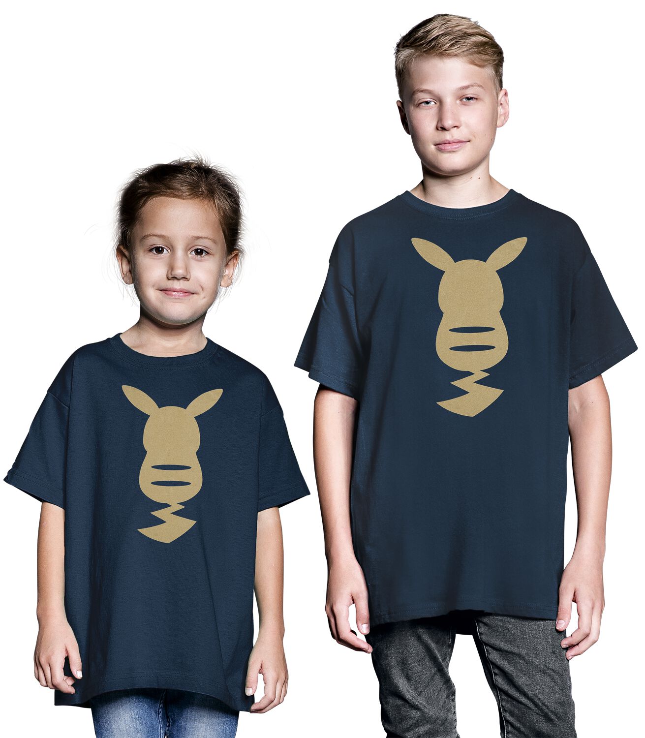 Enfants - Pikachu - Doré | Pokémon T-shirt