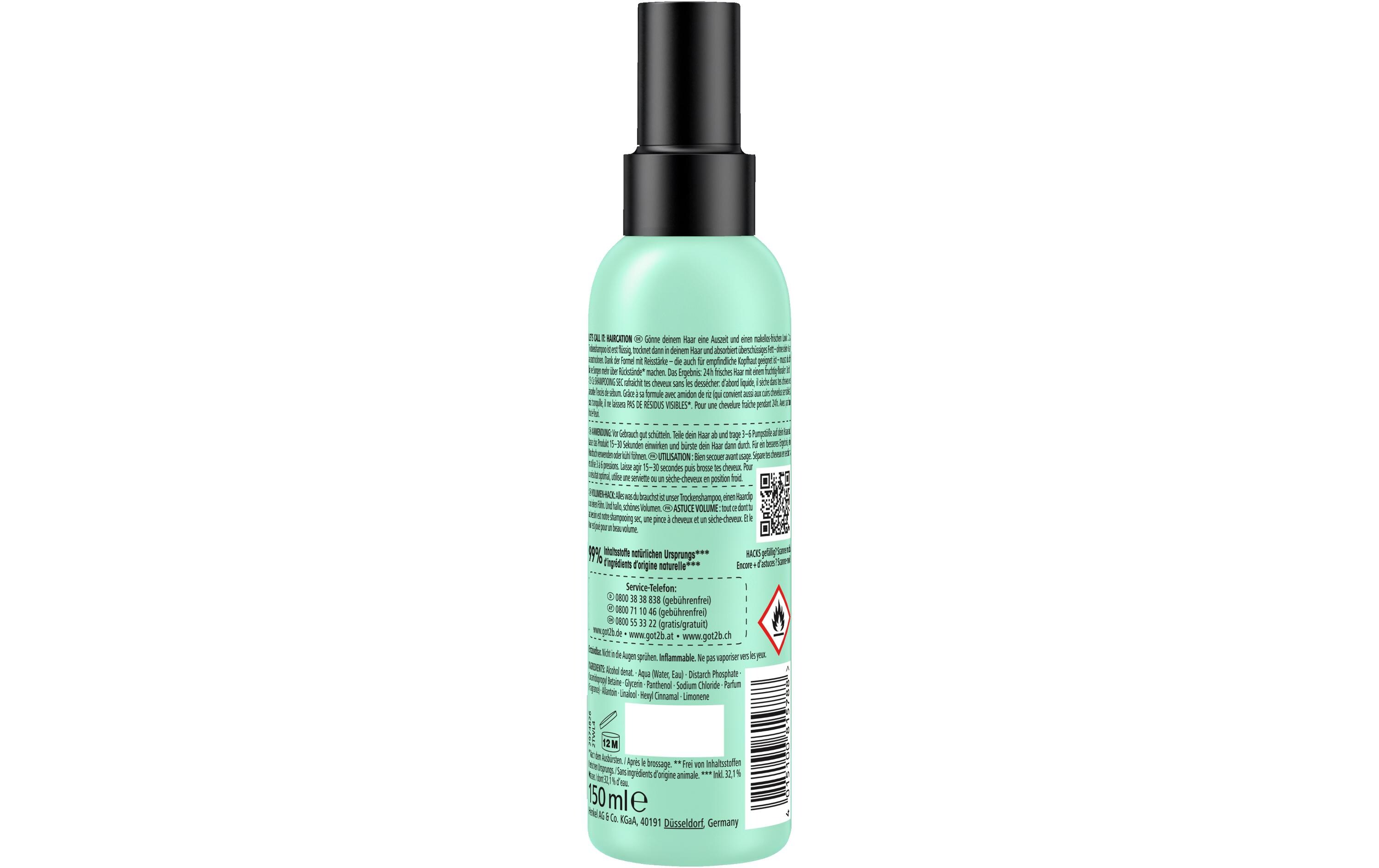 Trockenshampoo Extra Pflege Liquid 150 mlTrockenshampoo für makellos-frische Looks