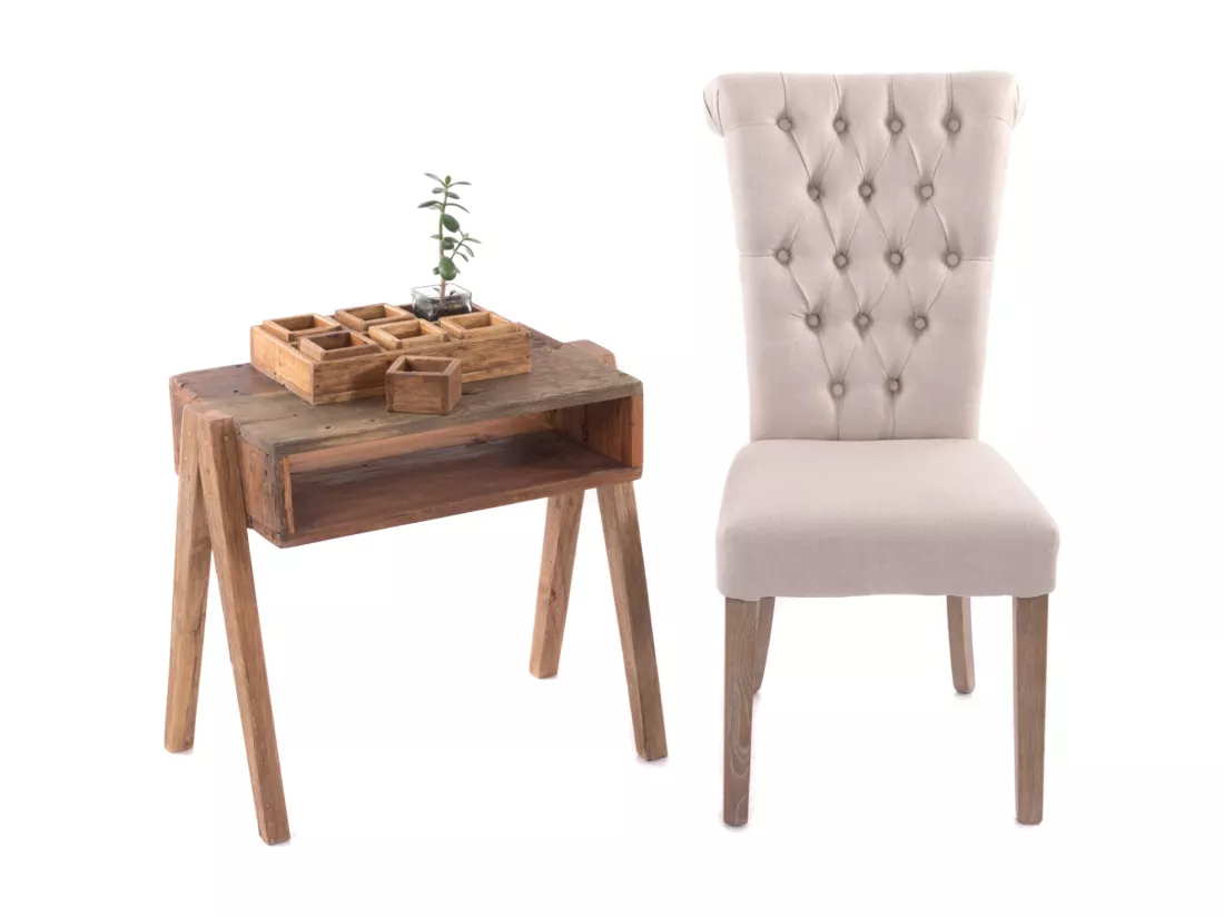 ENSEMBLE DE CAISSES Cubo II 7 pièces. Bois massif