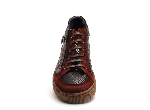 Dorking boots bottine plates femme d8704caspo bordeaux