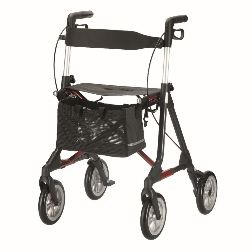 Russka Rollator Elan Plus - mit extra weichen Komfort Rädern