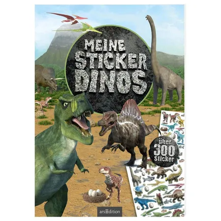 ars Edition Meine Sticker Dinos Mit über 300 Stickern