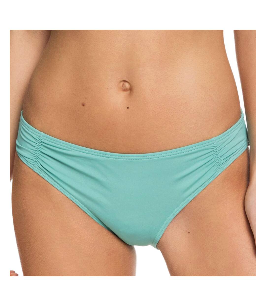 Bas de Bikini Vert Fronces Femme Roxy Beach Classics