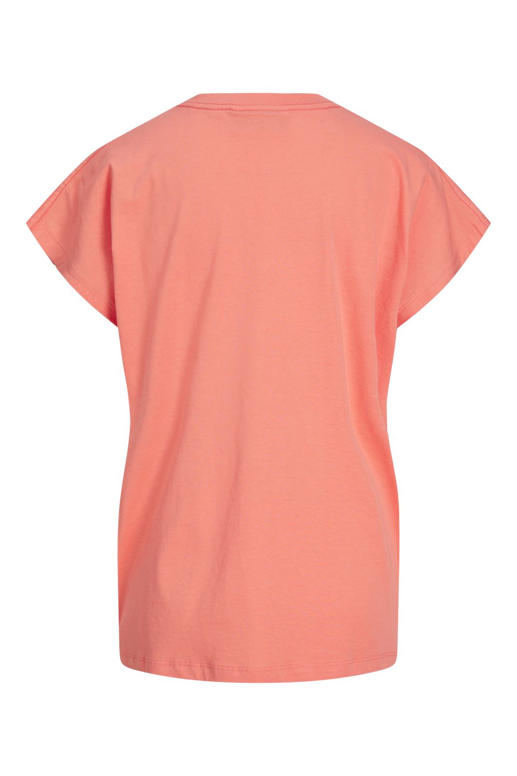 Jjxx Jxastrid Boxy Sl Every Tee 4388203 peach echo