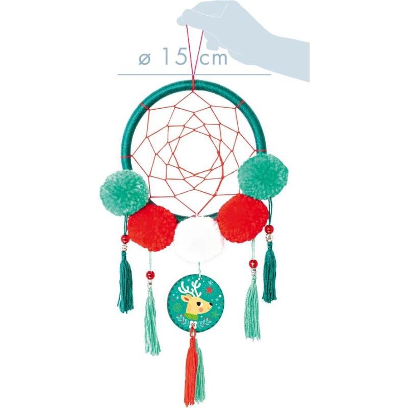 Boîte créative, Attraperêves de Noël - Multicolore