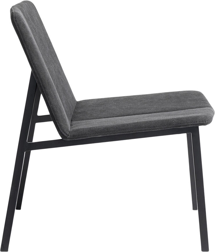 Muubs Loungestol Chamfer Anthracite , lou Antracit/sort