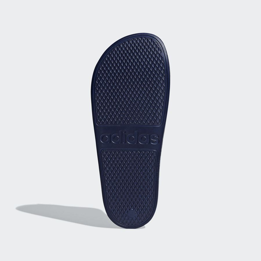 adidas Claquettes adilette - Bleu/Blanc