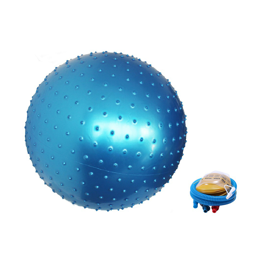 Massageball Gymnastikball blau 75 cm