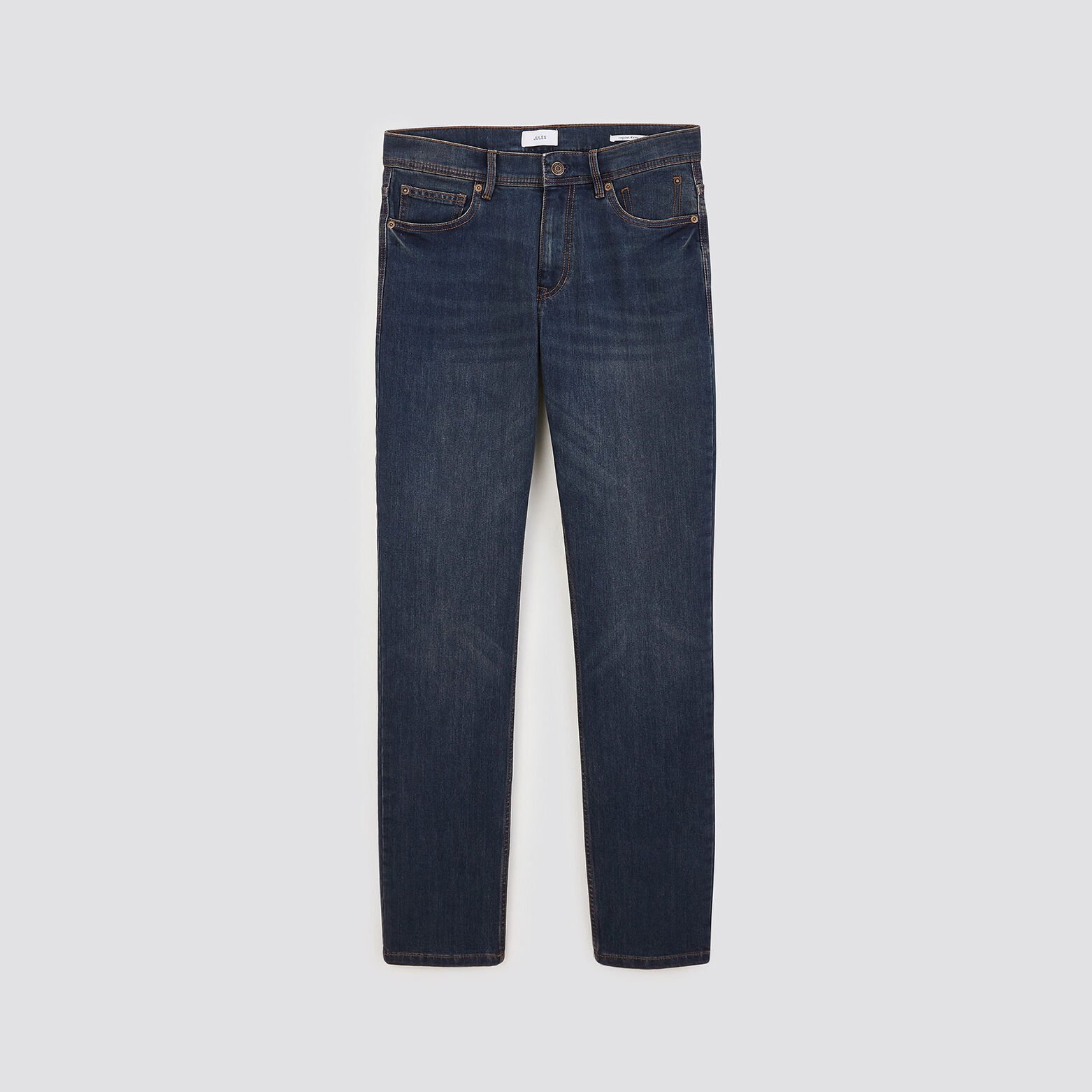 Jean regular en coton et polyester recyclés waterl Bleu
