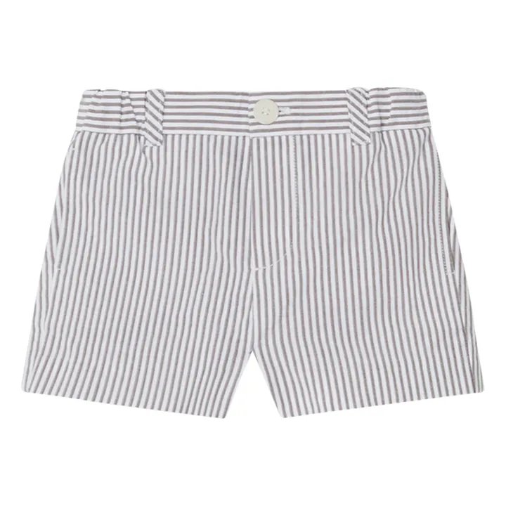 Bonpoint Short Seersucker Cademy | Ecru