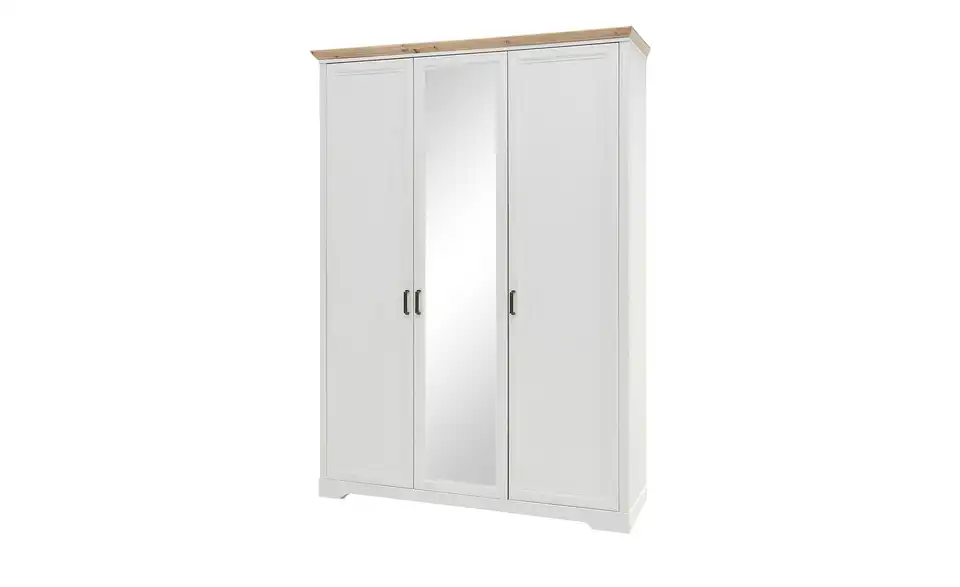 Kleiderschrank Jasmin II Pinie (Nachbildung), Asteiche (Nachbildung) 160 cm