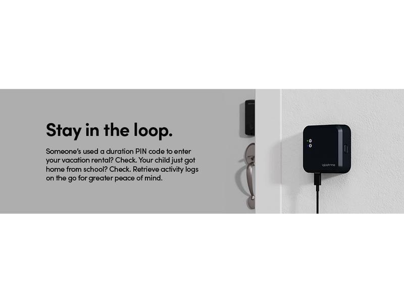 igloohome Wi-Fi Bridge Steuern Sie den Zugang aus der Ferne