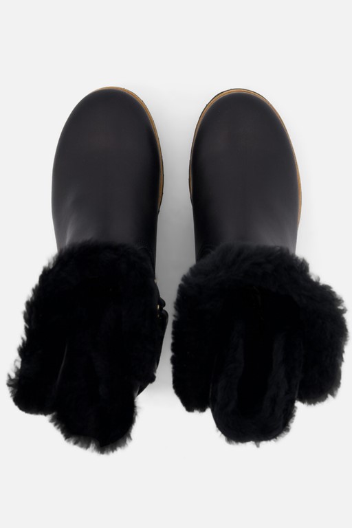 Panama Jack Felia Igloo B2 Enkellaarsjes zwart