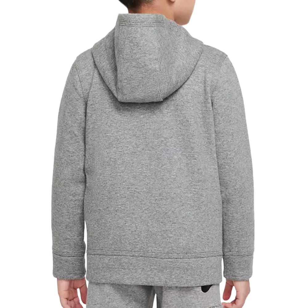 Nike Sweat Zippée Gris Garçon Nike Club Fleece