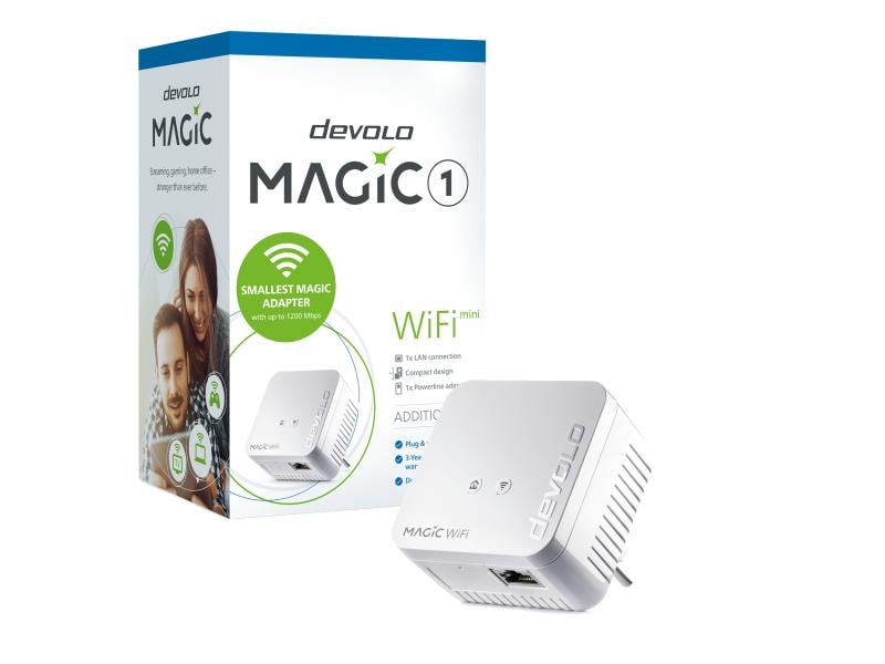 devolo Powerline Magic 1 WIFI mini Erweiterungsadapter Devolo Magic 1 WiFi mini Powerline-Adapter