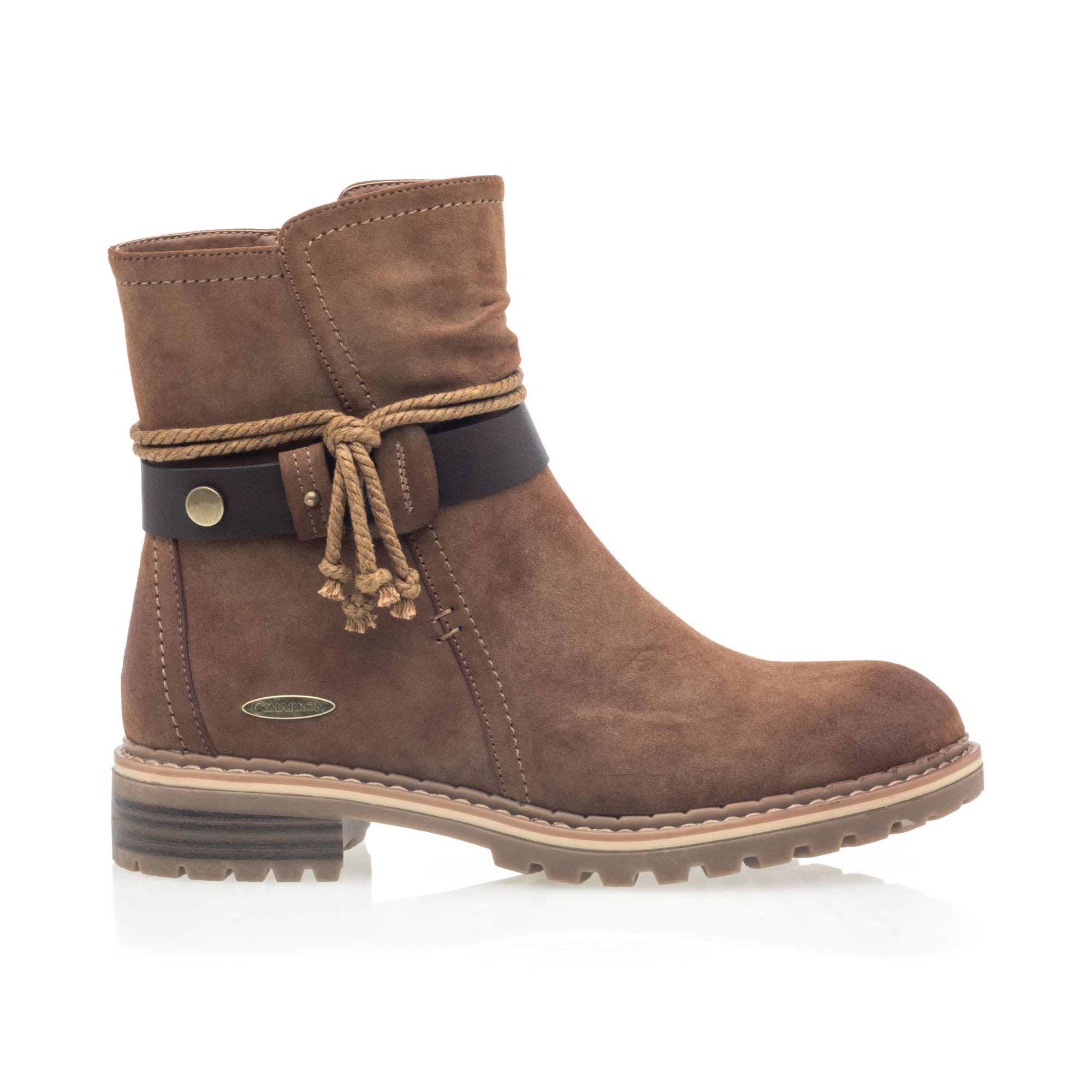 Boots Femme camel