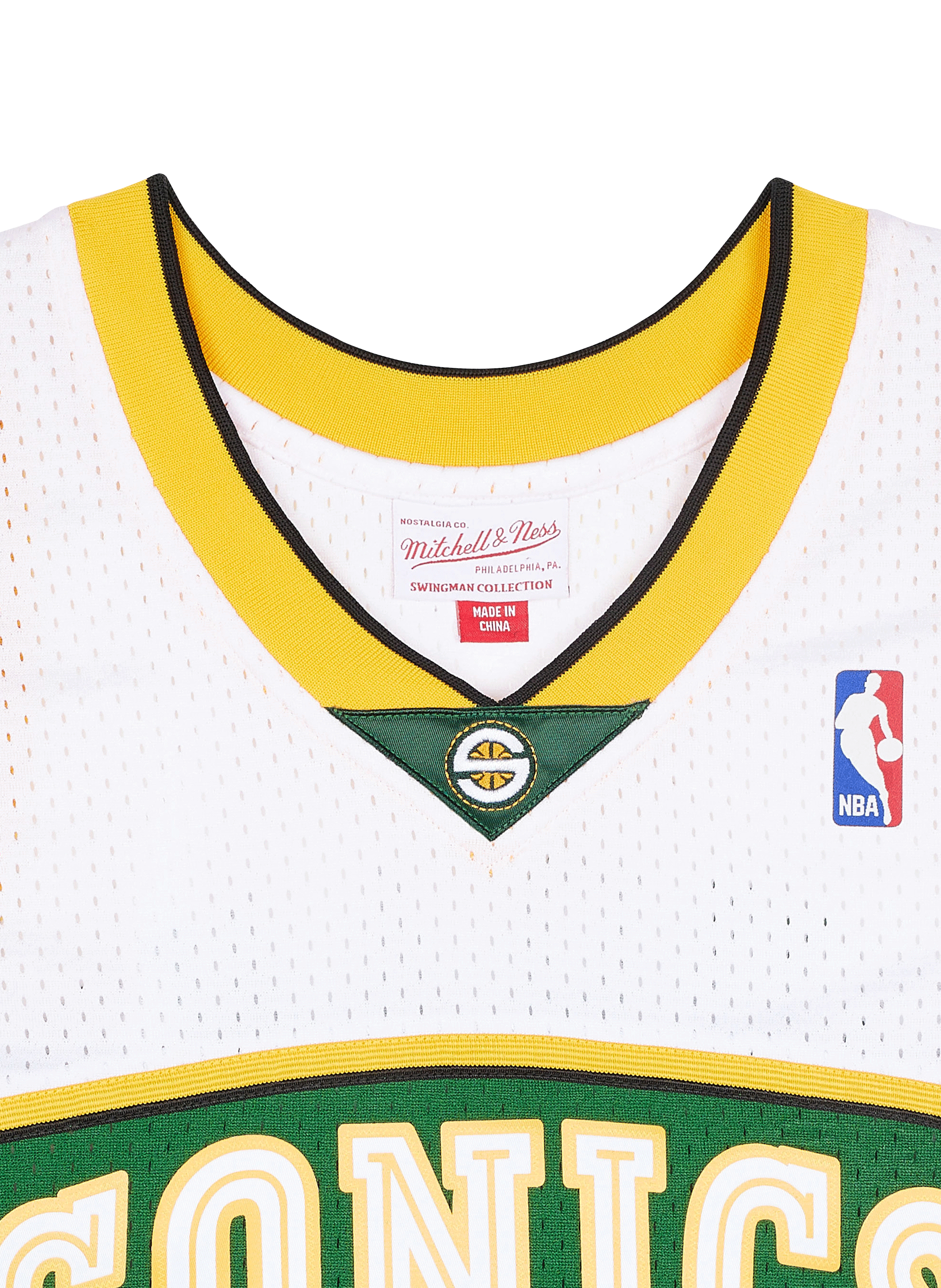 MITCHELL & NESS débardeur Seattle Supersonics 2007-08 - Kevin Durant  Blanc