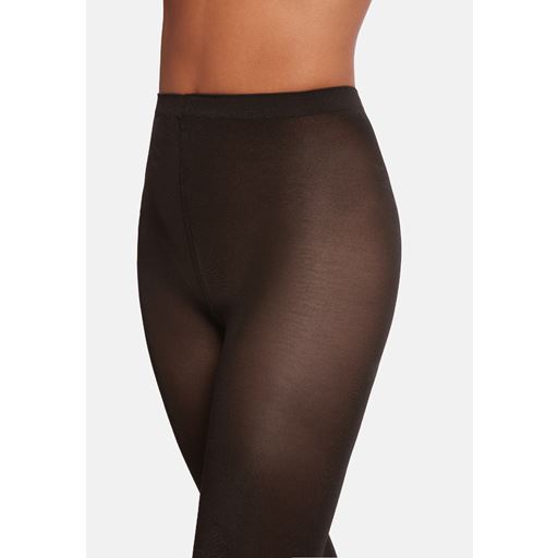 Wolford Satin Opaque 50 Strømpebukser, Sort, L