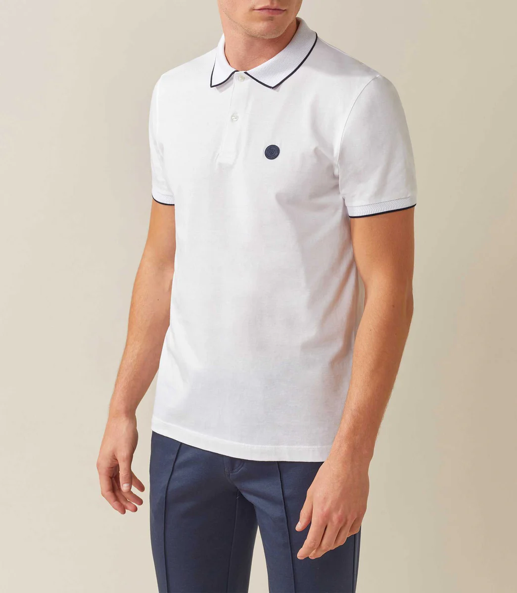 Polo blanc 