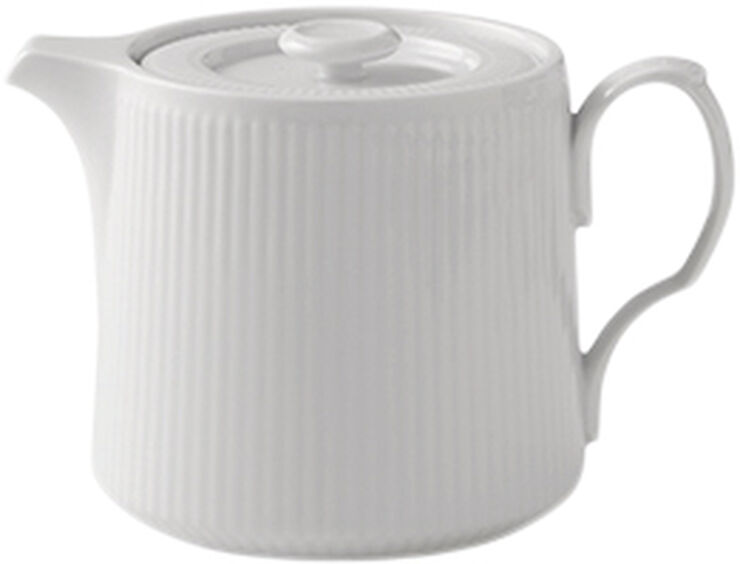 Royal Copenhagen Hvid Riflet tekande 75 cl Hvid