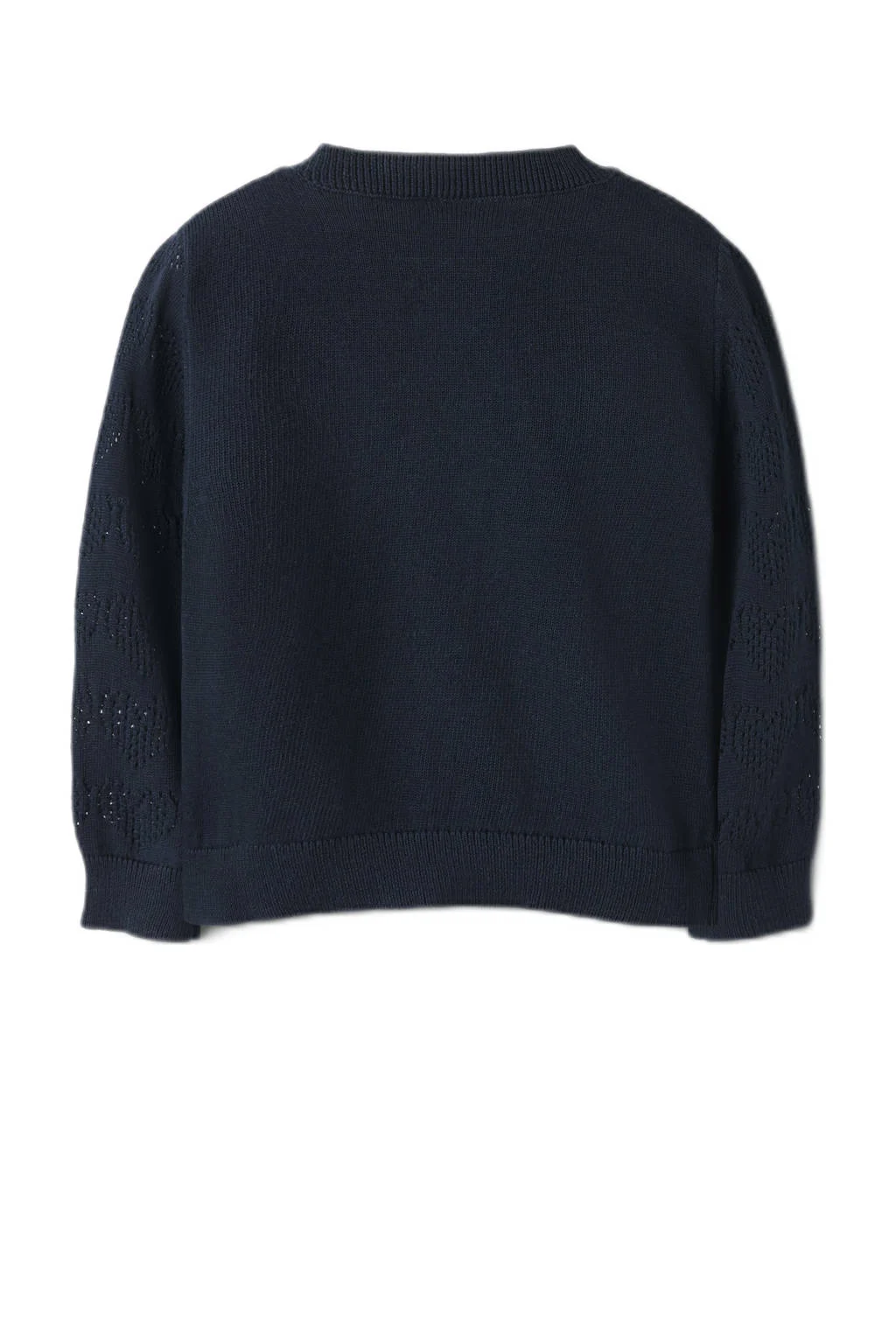 NAME IT MINI gebreid vest donkerblauw