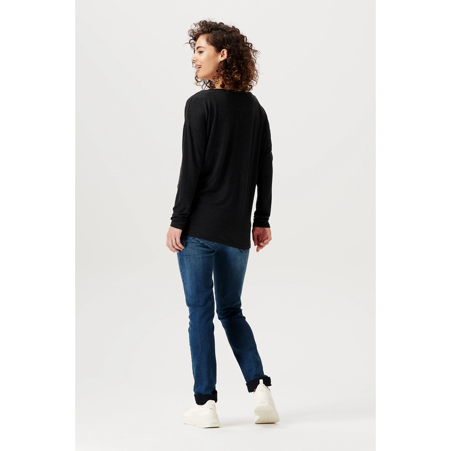 SUPERMOM Langarmshirt Bourne Black
