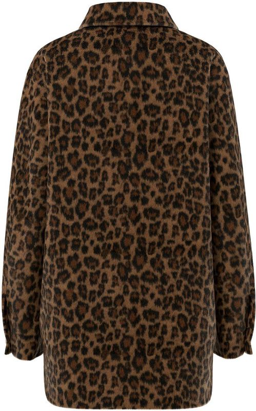 pieces - PCSAGA SHACKET NOOS - Overhemdjasje - Zwart - Regular Fit