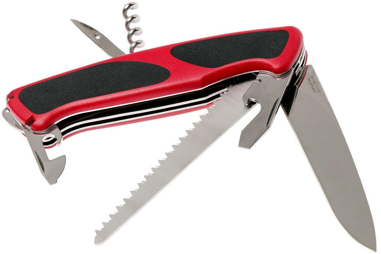 Victorinox RangerGrip 55 rood-zwart 0.9563.C Zwitsers zakmes