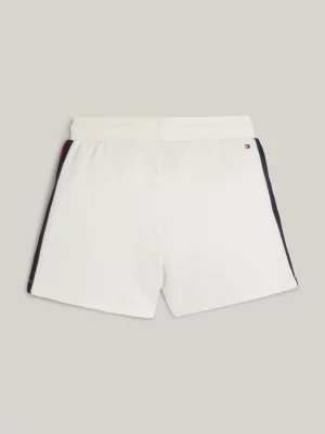 Shorts waffle com listras globais