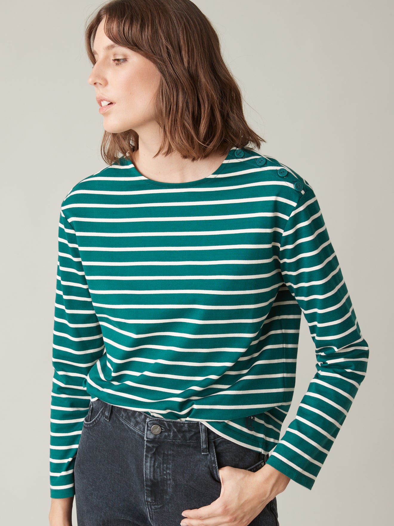 T-shirt marinière femme