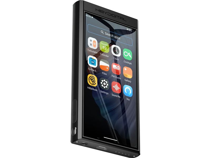 HiBy HiRes-Player M300 Schwarz Hi-Res tragbarer Android-Musikplayer