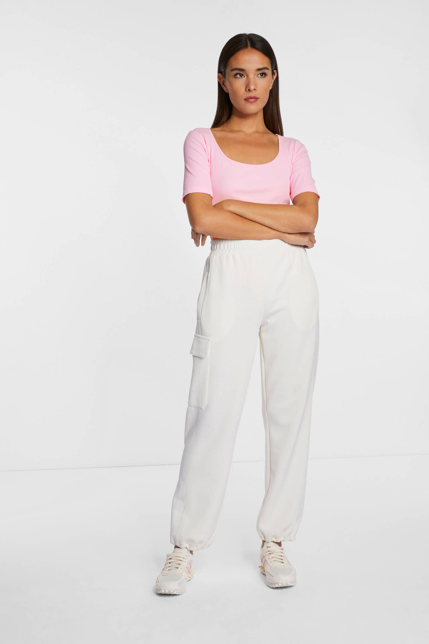 Rich & Royal| Damen T-Shirt ORGANIC RIB SHIRT