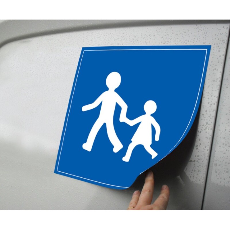 Plaque magnétique pour - Enfant à bord