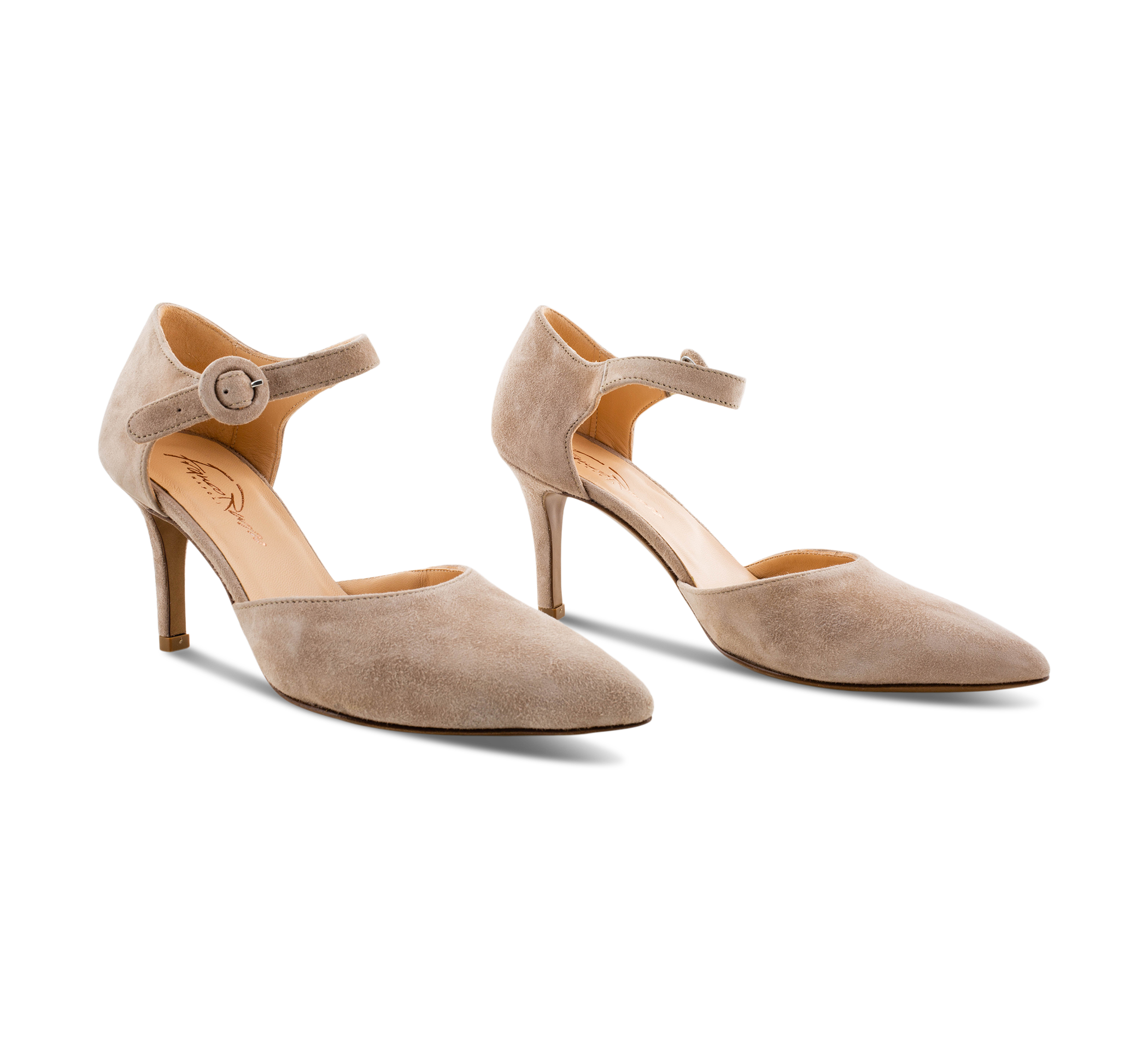 Franco Russo Klassische Pumps beige/taupe