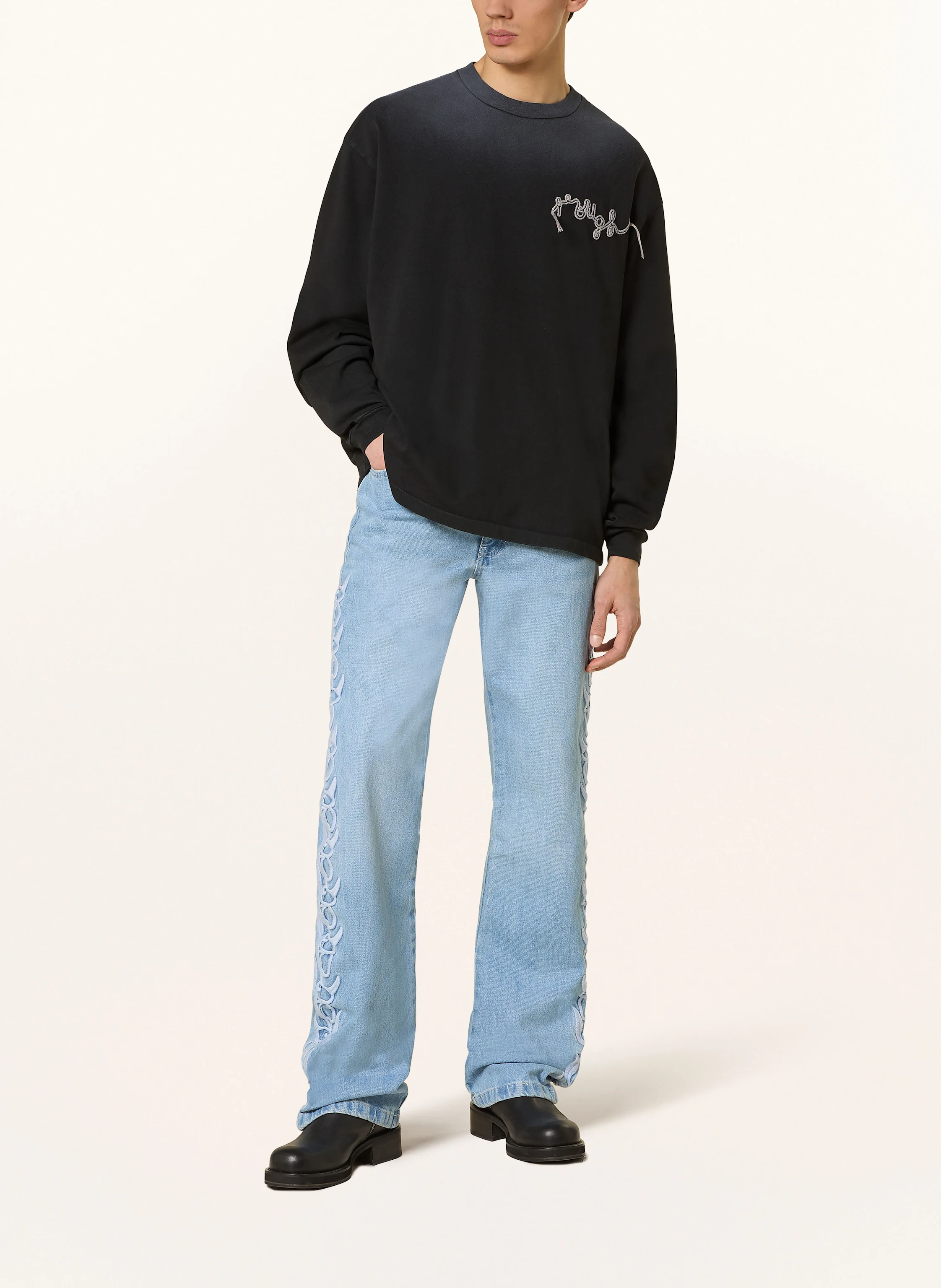 rough. Sweatshirt