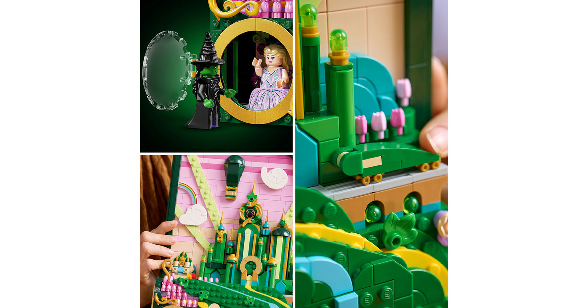 LEGOWicked - Emerald City muurkunst Constructiespeelgoed  (75685)