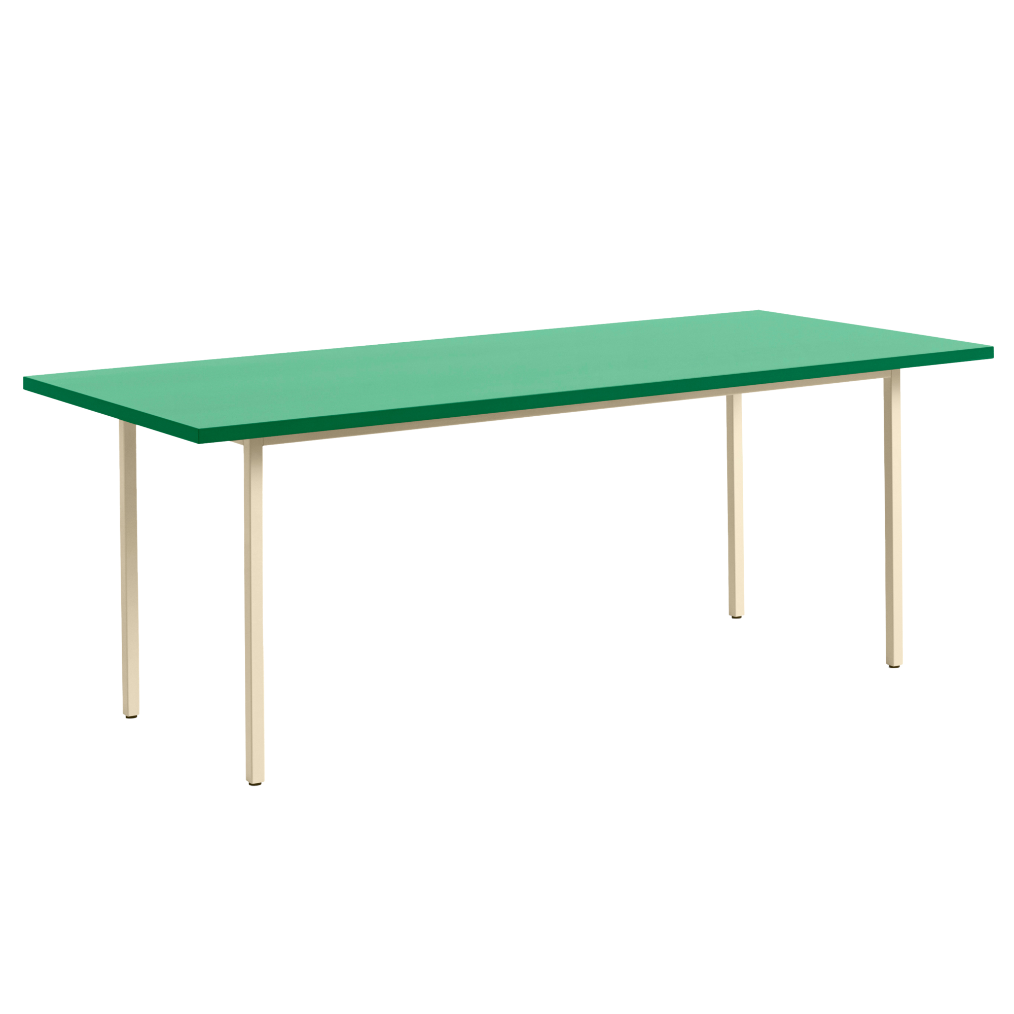 Eettafel Two Colour ivory green mint 200x90 cm