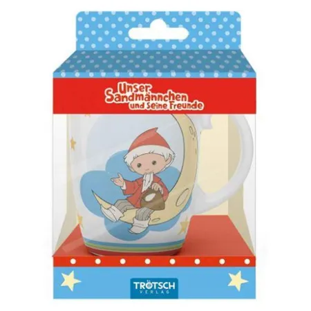 Trötsch Geschenktasse Sandmännchen Porzellan, Spülmaschinengeeignet