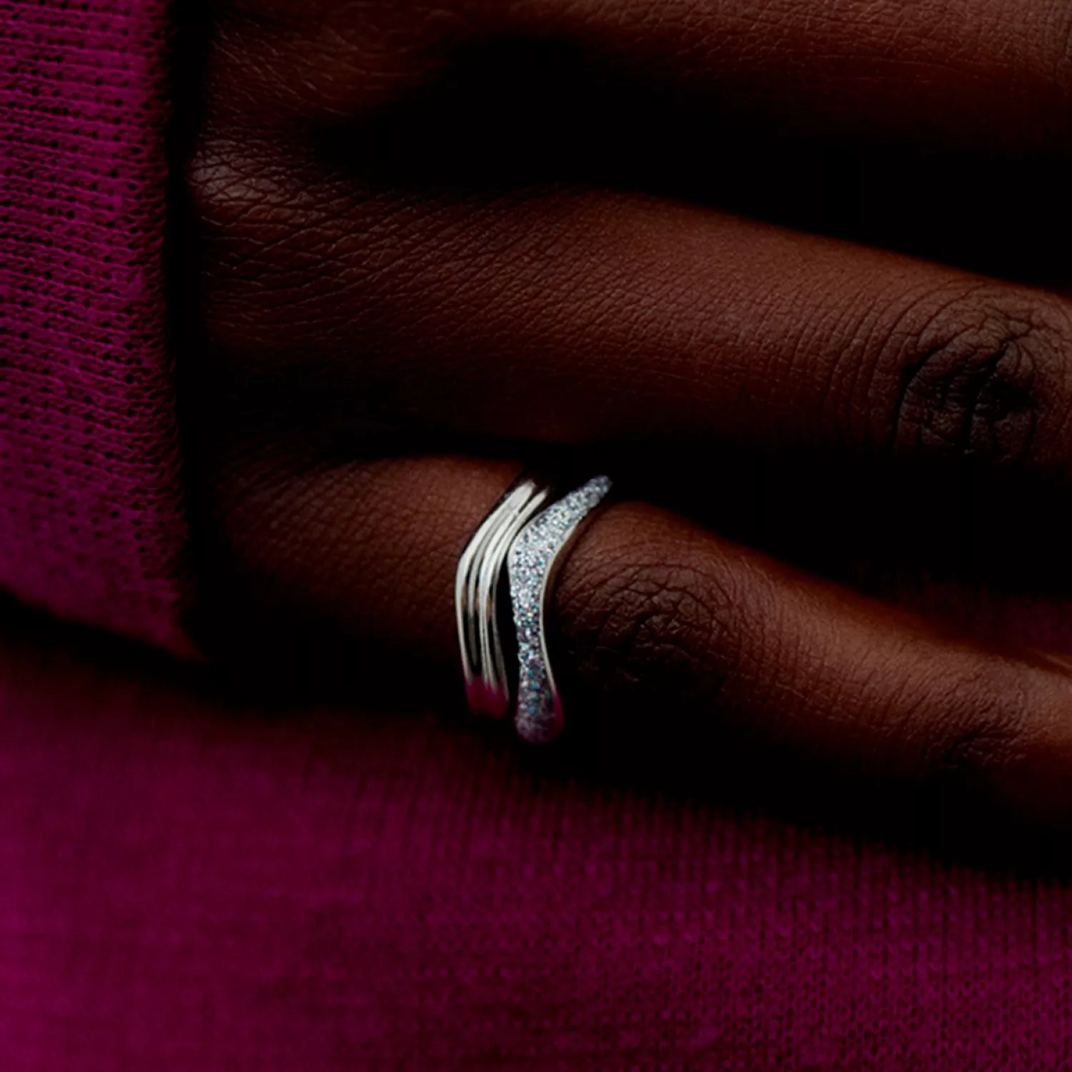 Maria Black Soma Ring Sølv 500416AG