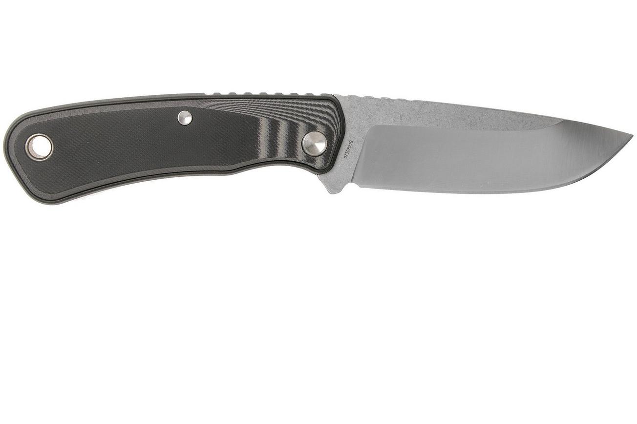Gerber Downwind Fixed Drop Point 30-001817 Black G10, outdoormes