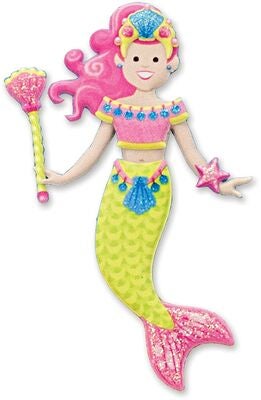 Melissa & Doug Klistremerkebok Havfruer 65 Stk